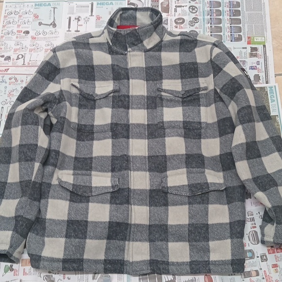 Mens Tommy Hilfiger Checkered Jacket XL - Picture 3 of 8